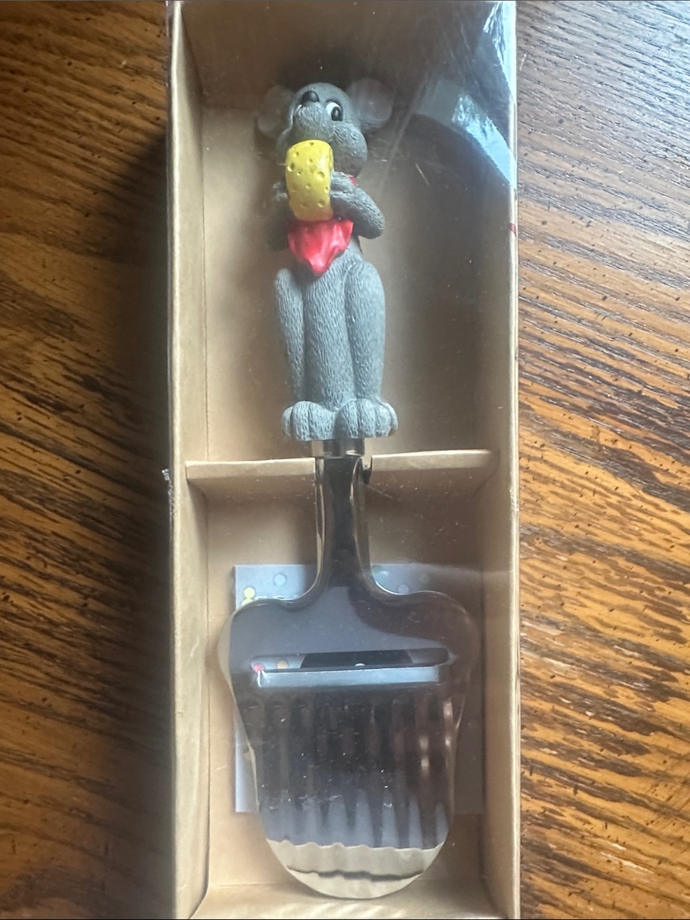 Vintage Sagaform Mouse Cheese Slicer: Novelty Kitchenware